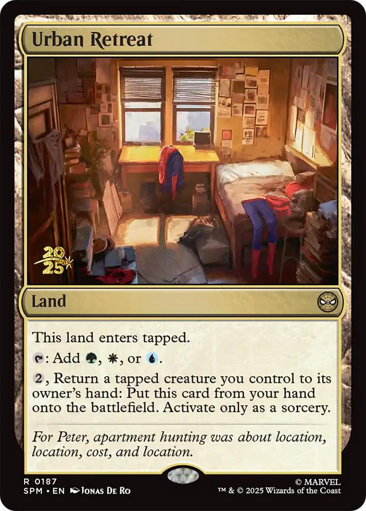 Urban Retreat [Marvel's Spider-Man Prerelease Promos] | Odin's Place