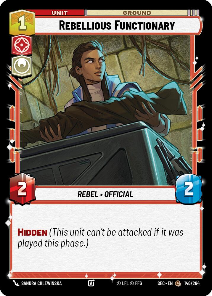 Rebellious Functionary (146/264) (146/264) [Secrets of Power] | Odin's Place