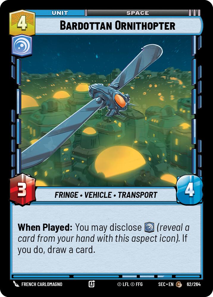 Bardottan Ornithopter (62/264) (62/264) [Secrets of Power] | Odin's Place