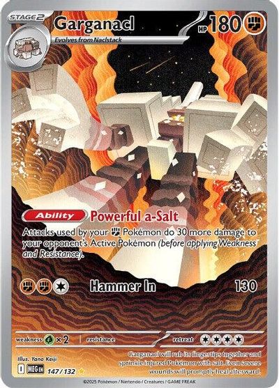 Garganacl (147/132) [Mega Evolutions: Base Set] | Odin's Place