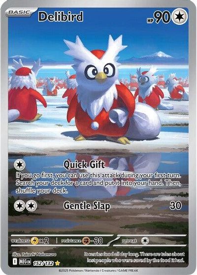 Delibird (152/132) [Mega Evolutions: Base Set] | Odin's Place
