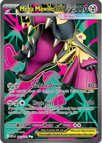Mega Mawile ex (162/132) [Mega Evolutions: Base Set] | Odin's Place