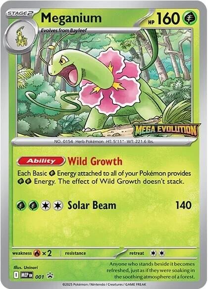 Meganium (001) [Mega Evolutions Promo] | Odin's Place
