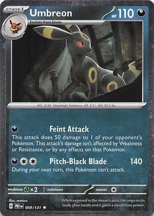 Umbreon (059/131) (Cosmos Holo) [Miscellaneous Cards] | Odin's Place