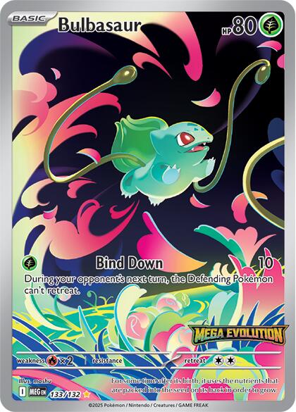 Bulbasaur (133/132) (Mega Evolution) [Mega Evolutions: Base Set] | Odin's Place