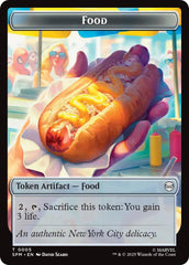Food // Robot Double-Sided Token [Marvel's Spider-Man Tokens] | Odin's Place