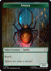 Spider // Food Double-Sided Token [Marvel's Spider-Man Tokens] | Odin's Place