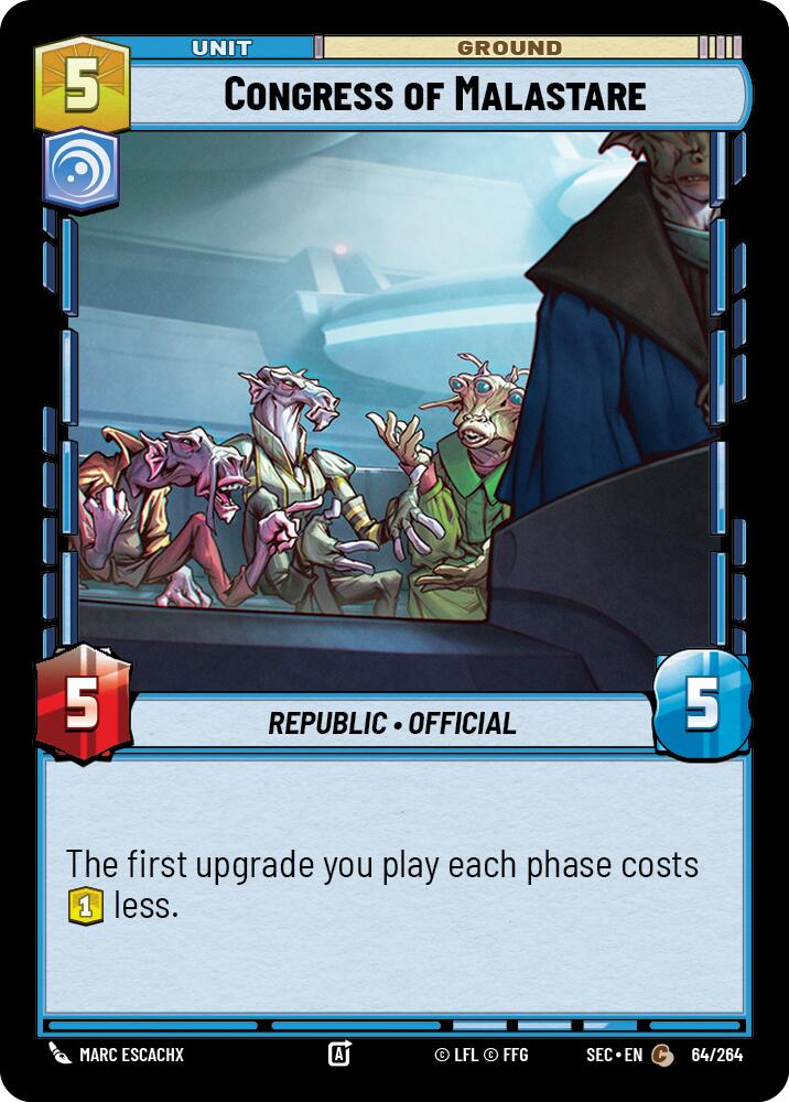 Congress of Malastare (64/264) (64/264) [Secrets of Power] | Odin's Place