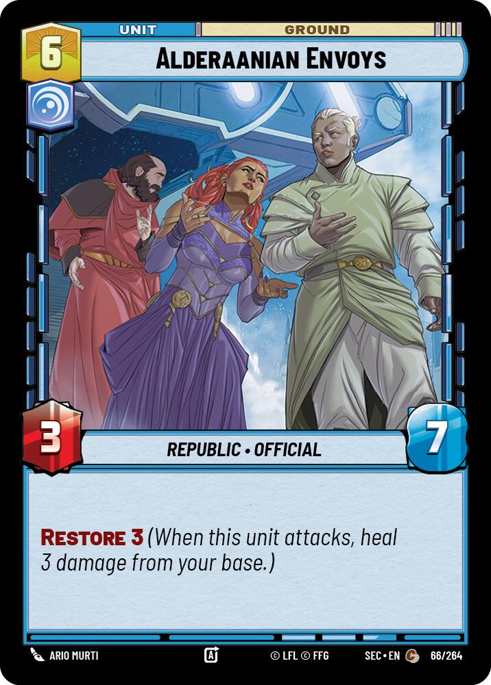 Alderaanian Envoys (66/264) (66/264) [Secrets of Power] | Odin's Place