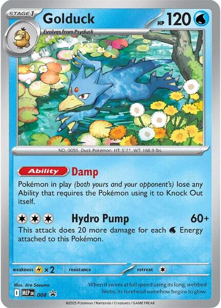 Golduck (008) [Mega Evolution Promo] | Odin's Place