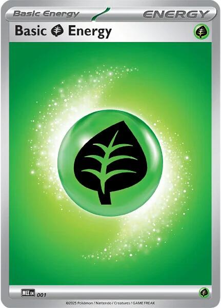 Basic Grass Energy - 001 [Mega Evolution Energies] | Odin's Place