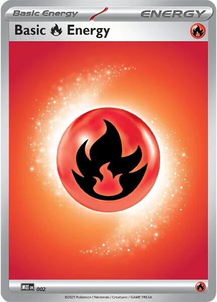 Basic Fire Energy - 002 [Mega Evolution Energies] | Odin's Place
