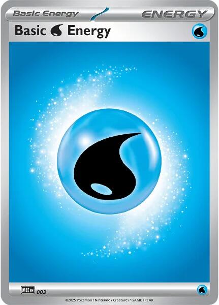 Basic Water Energy - 003 [Mega Evolution Energies] | Odin's Place