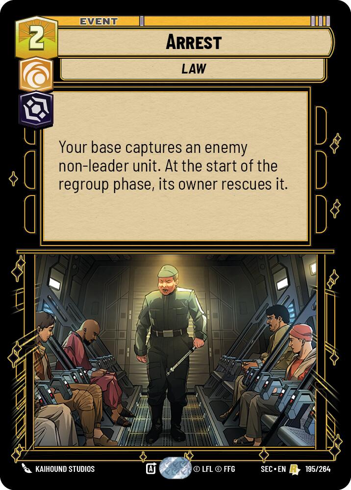 Arrest (195/264) (195/264) [Secrets of Power] | Odin's Place