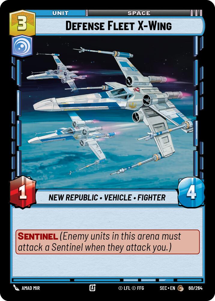 Defense Fleet X-Wing (60/264) (60/264) [Secrets of Power] | Odin's Place