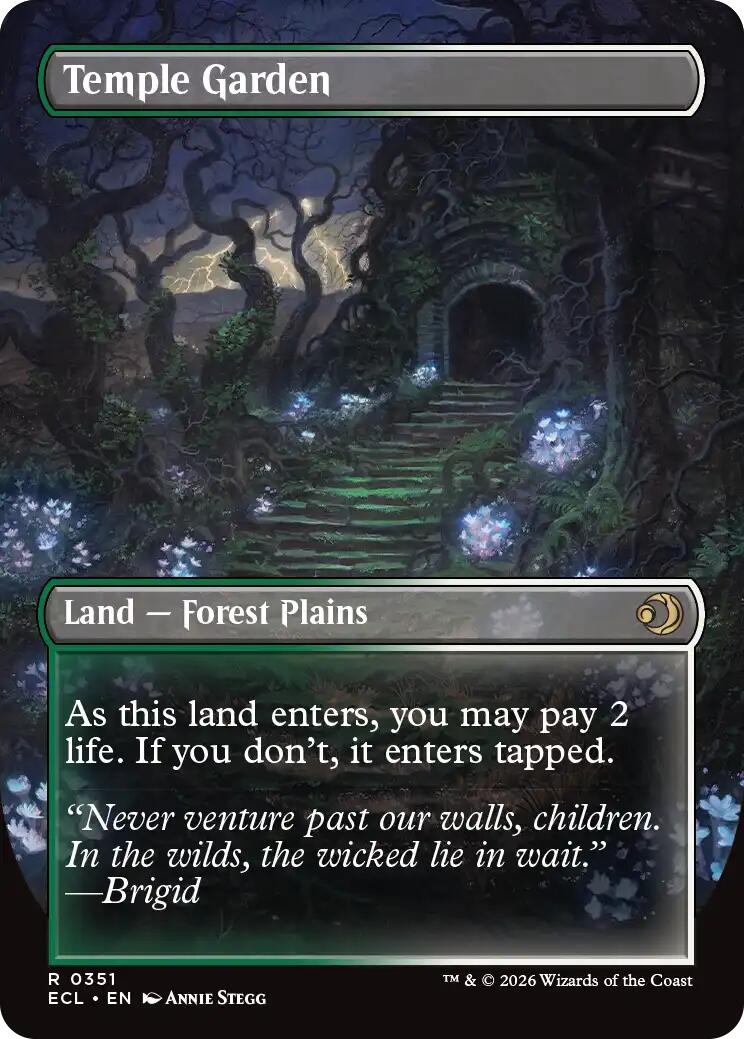 Temple Garden (Borderless) [Lorwyn Eclipsed] | Odin's Place