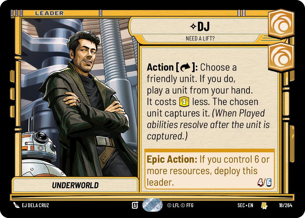 DJ (18/264) - Need a Lift? (18/264) [Secrets of Power] | Odin's Place