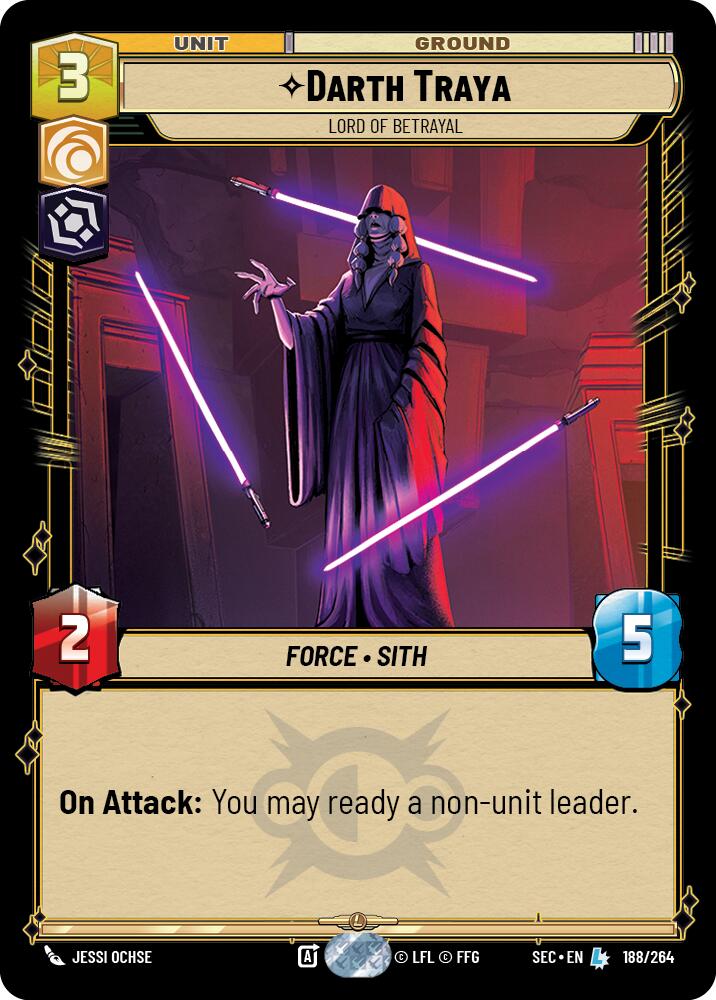 Darth Traya (188/264) - Lord of Betrayal (188/264) [Secrets of Power] | Odin's Place