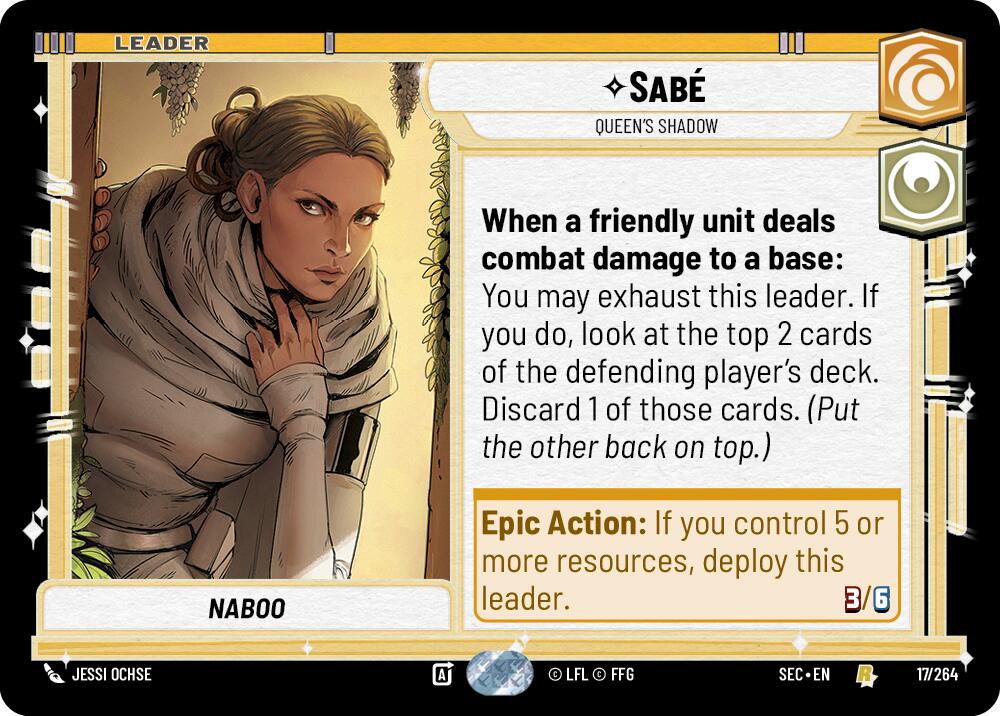Sabe (17/264) - Queen's Shadow (17/264) [Secrets of Power] | Odin's Place