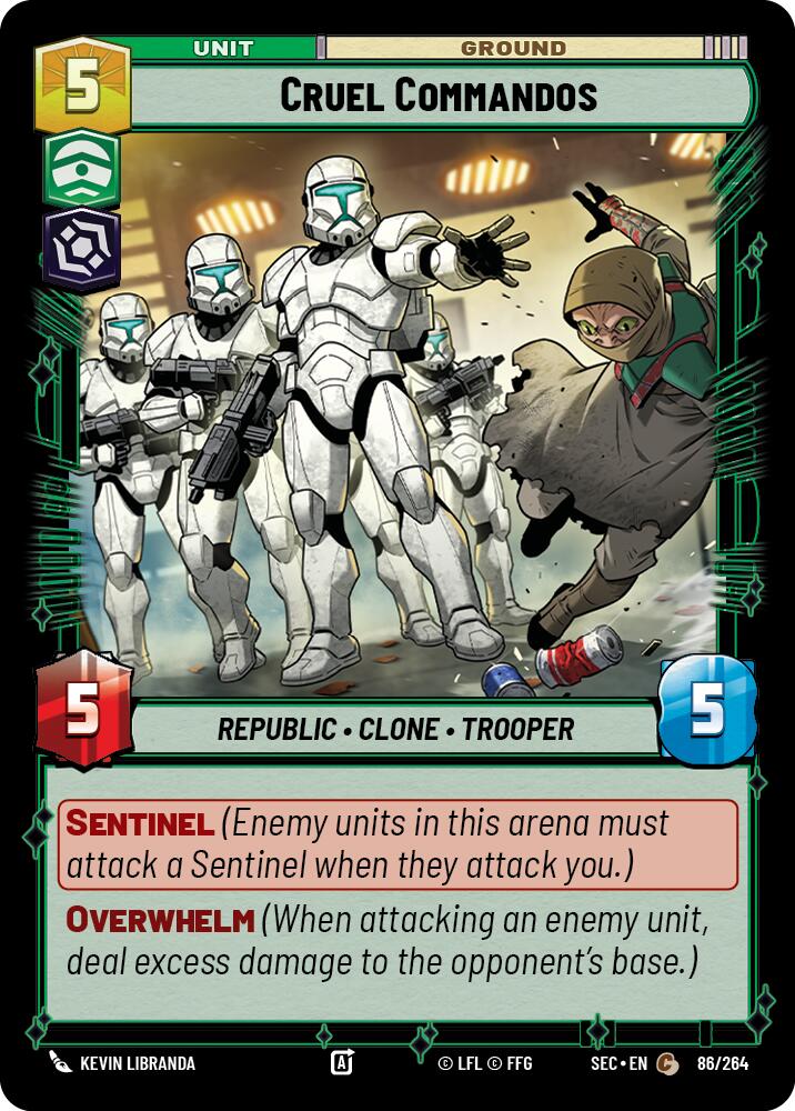 Cruel Commandos (86/264) (86/264) [Secrets of Power] | Odin's Place