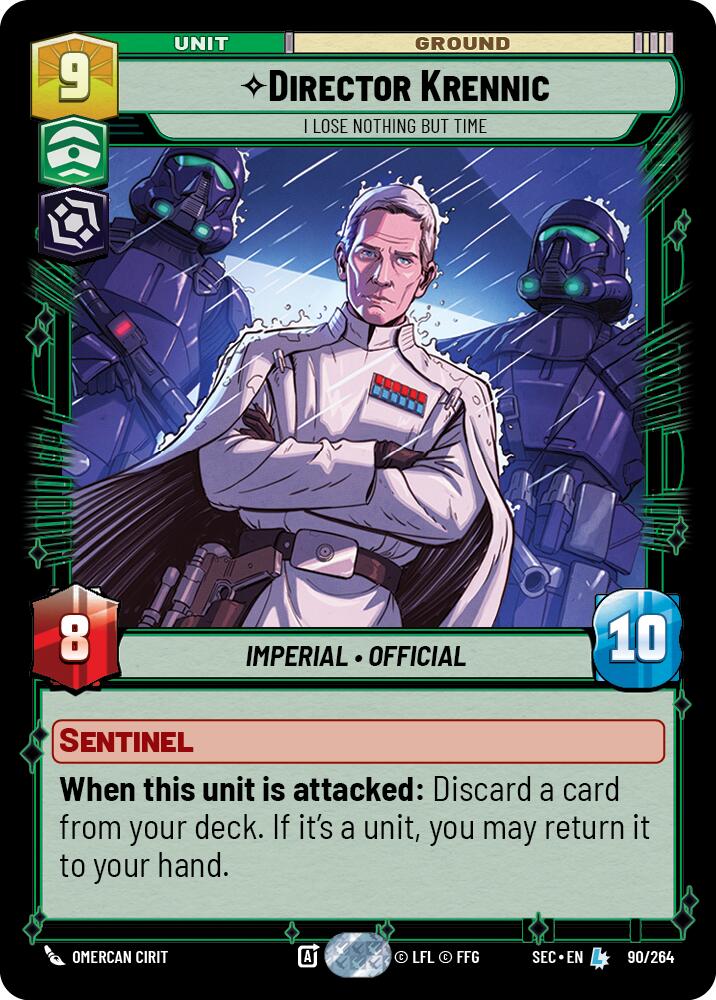 Director Krennic (90/264) - I Lose Nothing But Time (90/264) [Secrets of Power] | Odin's Place
