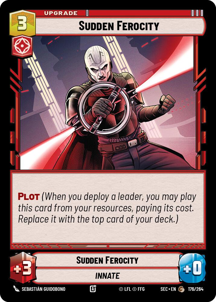 Sudden Ferocity (176/264) (176/264) [Secrets of Power] | Odin's Place