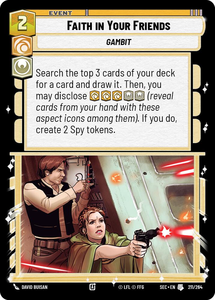 Faith in Your Friends (211/264) (211/264) [Secrets of Power] | Odin's Place