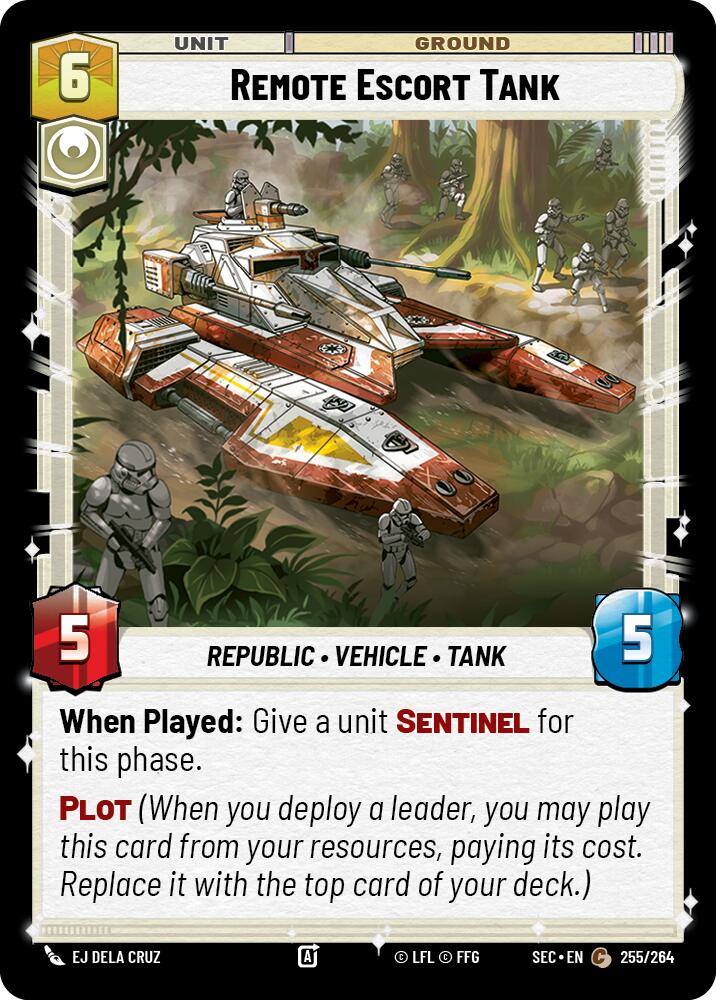 Remote Escort Tank (255/264) (255/264) [Secrets of Power] | Odin's Place