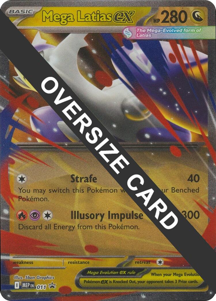 Mega Latias ex (011) (Jumbo Card) [Mega Evolution Promo] | Odin's Place