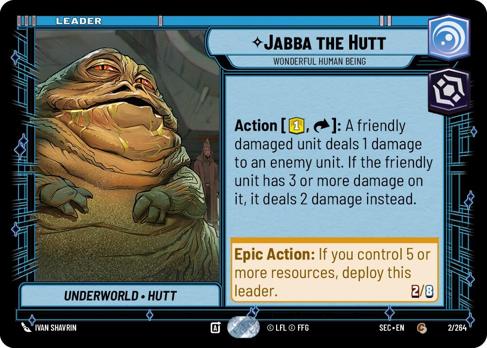 Jabba the Hutt (2/264) - Wonderful Human Being (2/264) [Secrets of Power] | Odin's Place