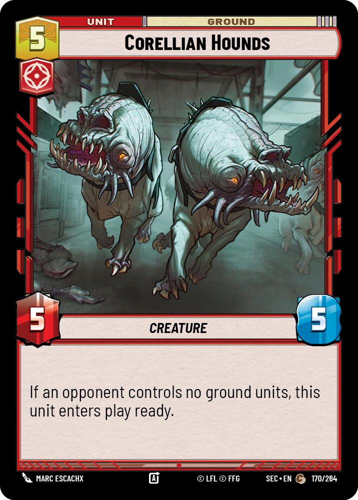 Corellian Hounds (170/264) (170/264) [Secrets of Power] | Odin's Place