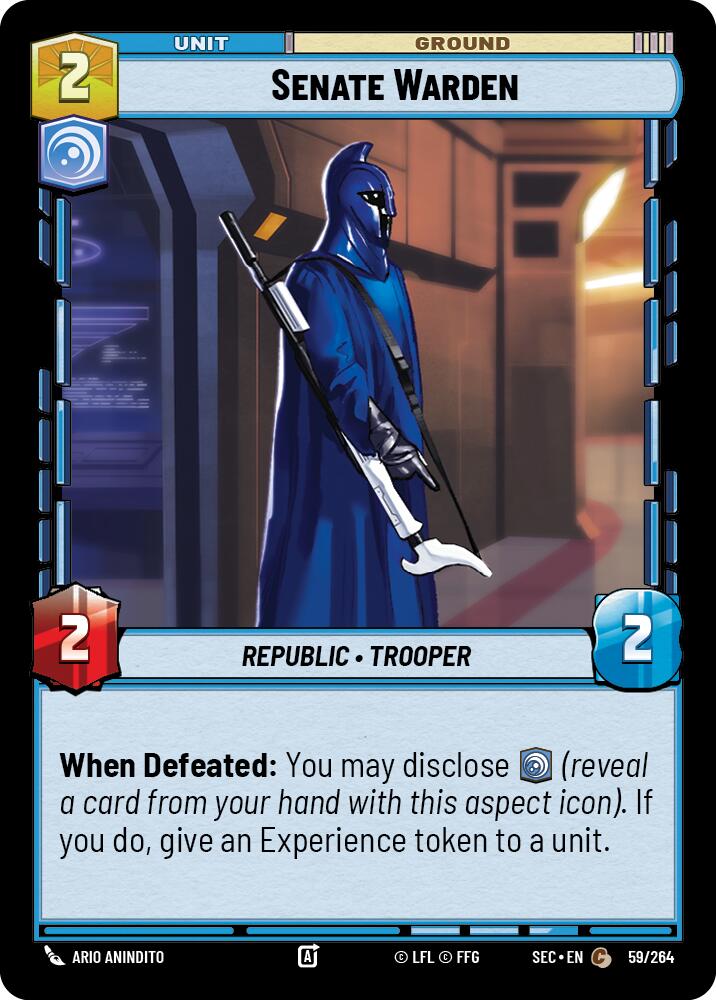 Senate Warden (59/264) (59/264) [Secrets of Power] | Odin's Place