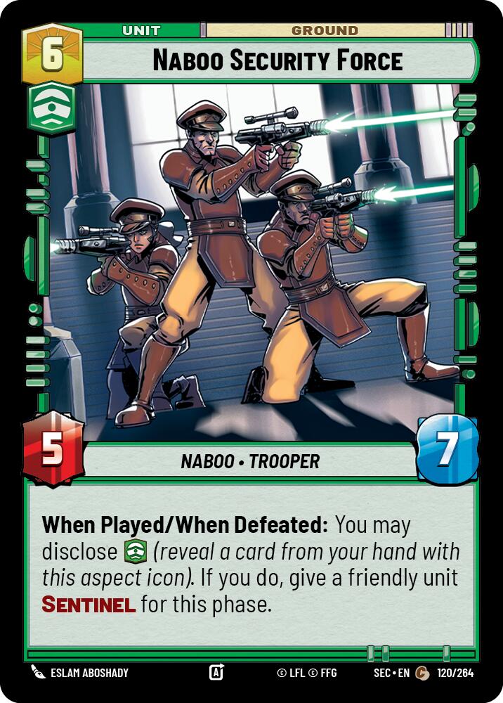 Naboo Security Force (120/264) (120/264) [Secrets of Power] | Odin's Place