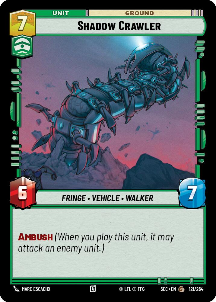 Shadow Crawler (121/264) (121/264) [Secrets of Power] | Odin's Place