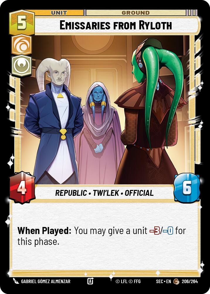 Emissaries from Ryloth (206/264) (206/264) [Secrets of Power] | Odin's Place