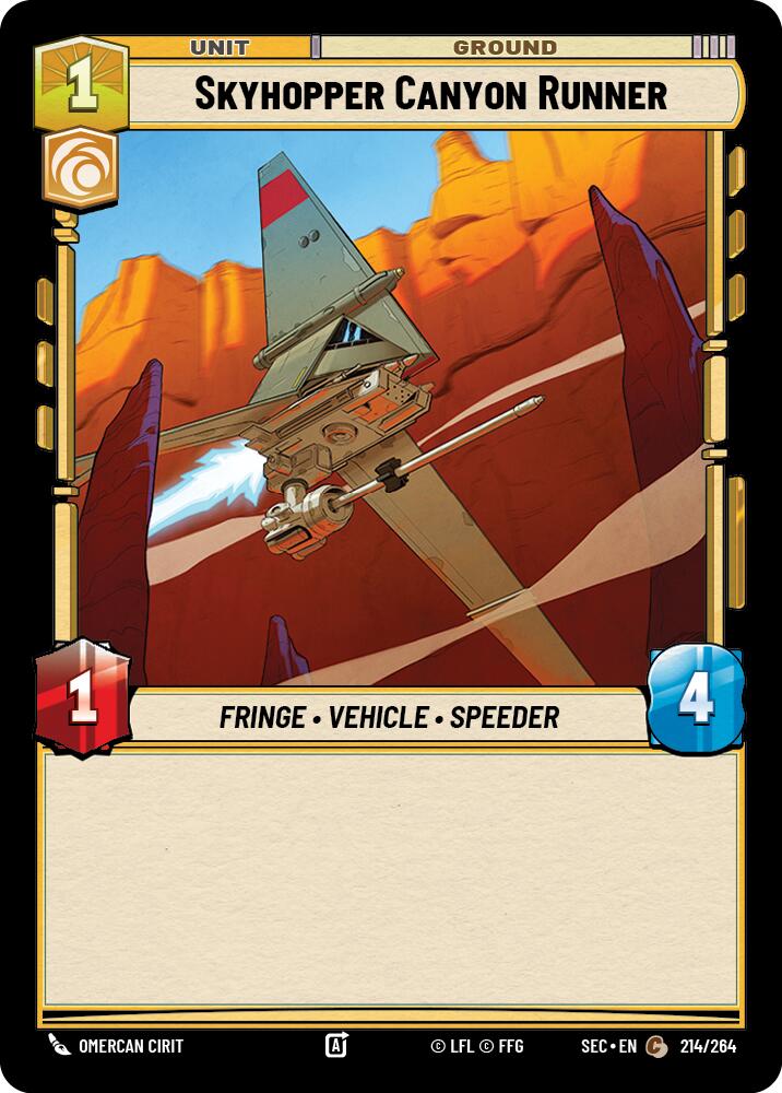 Skyhopper Canyon Runner (214/264) (214/264) [Secrets of Power] | Odin's Place