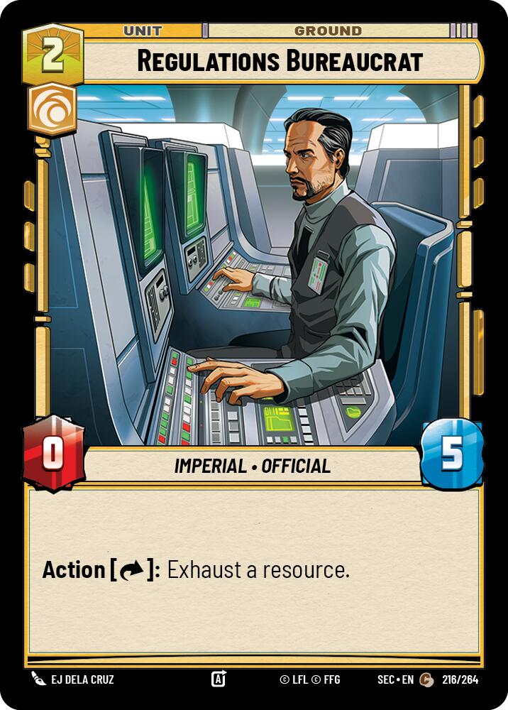 Regulations Bureaucrat (216/264) (216/264) [Secrets of Power] | Odin's Place