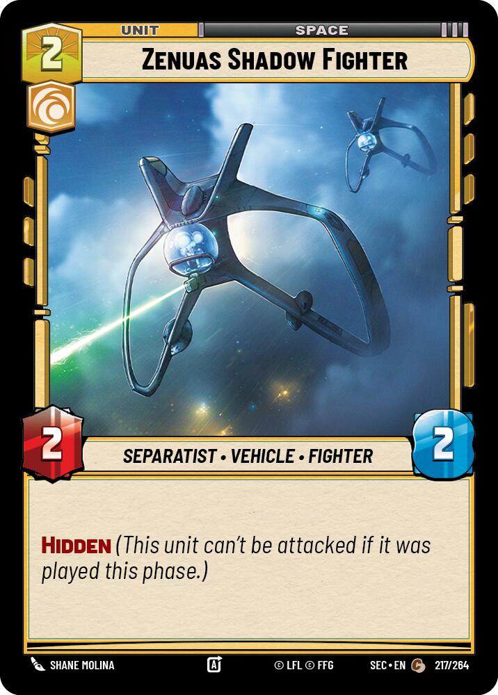 Zenuas Shadow Fighter (217/264) (217/264) [Secrets of Power] | Odin's Place