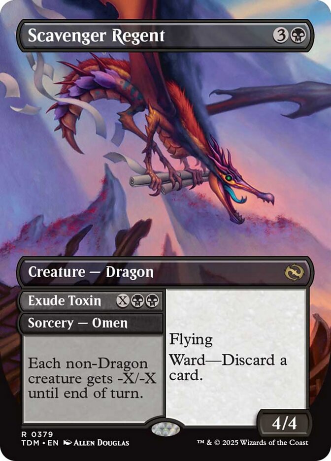 Scavenger Regent (Borderless) [Tarkir: Dragonstorm] | Odin's Place