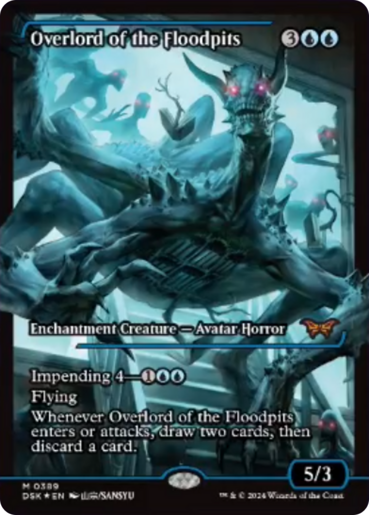 Overlord of the Floodpits (Japan Showcase) [Duskmourn: House of Horror] | Odin's Place