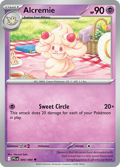 Alcremie (044/094) [Mega Evolution: Phantasmal Flames] | Odin's Place