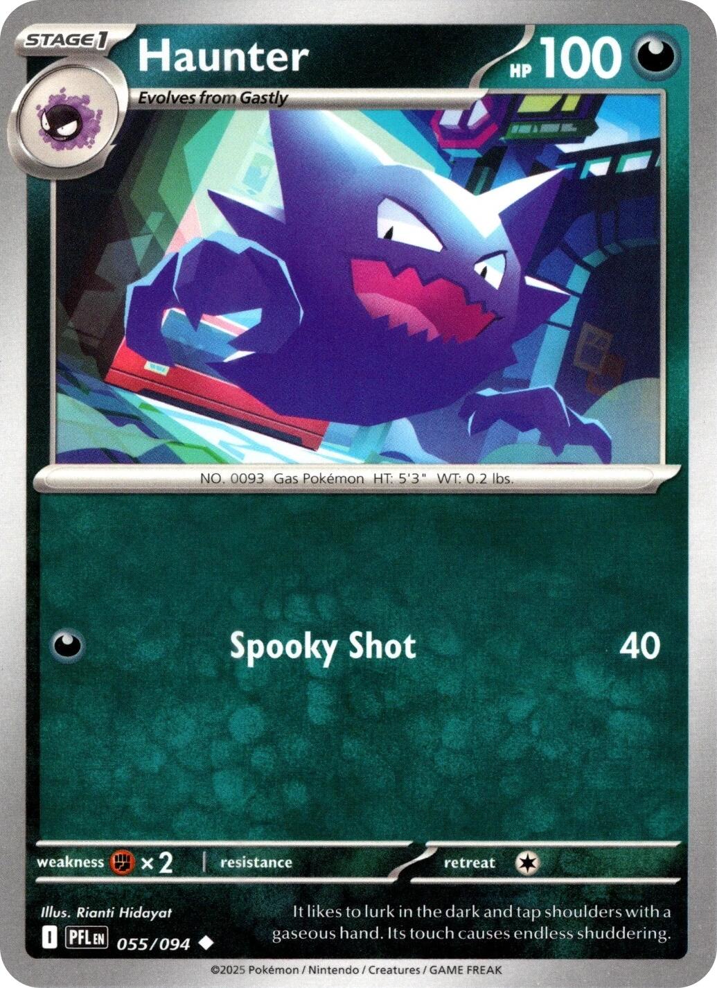 Haunter (055/094) [Mega Evolution: Phantasmal Flames] | Odin's Place