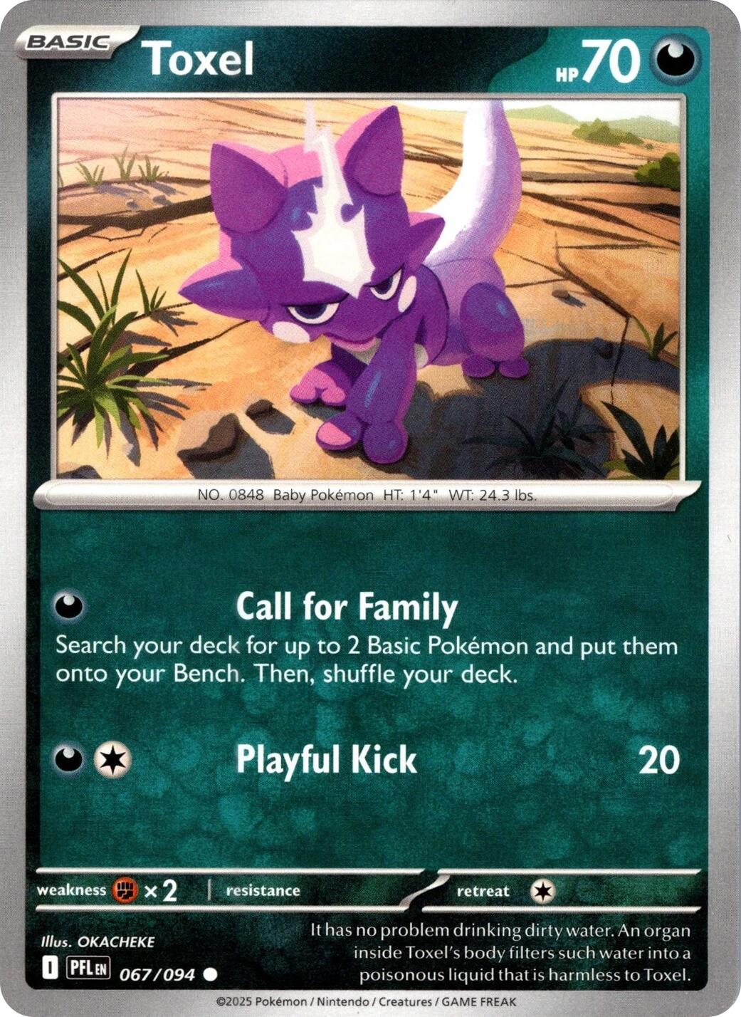 Toxel (067/094) [Mega Evolution: Phantasmal Flames] | Odin's Place