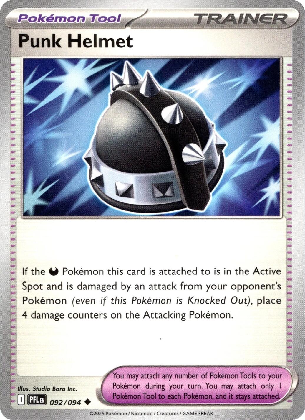 Punk Helmet (092/094) [Mega Evolution: Phantasmal Flames] | Odin's Place