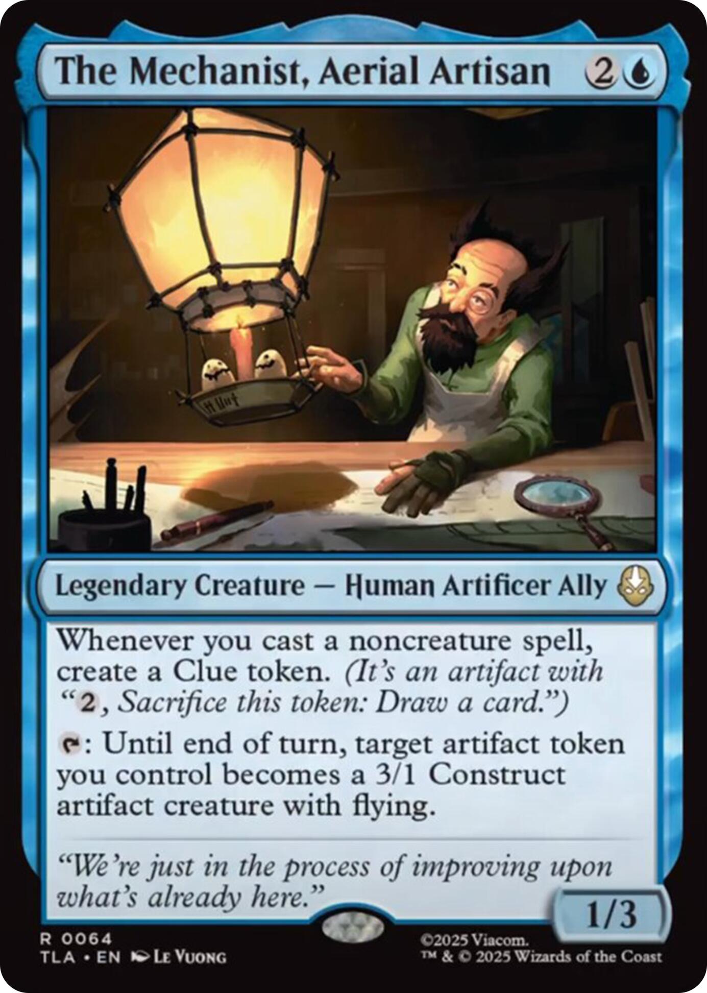 The Mechanist, Aerial Artisan [Avatar: The Last Airbender] | Odin's Place