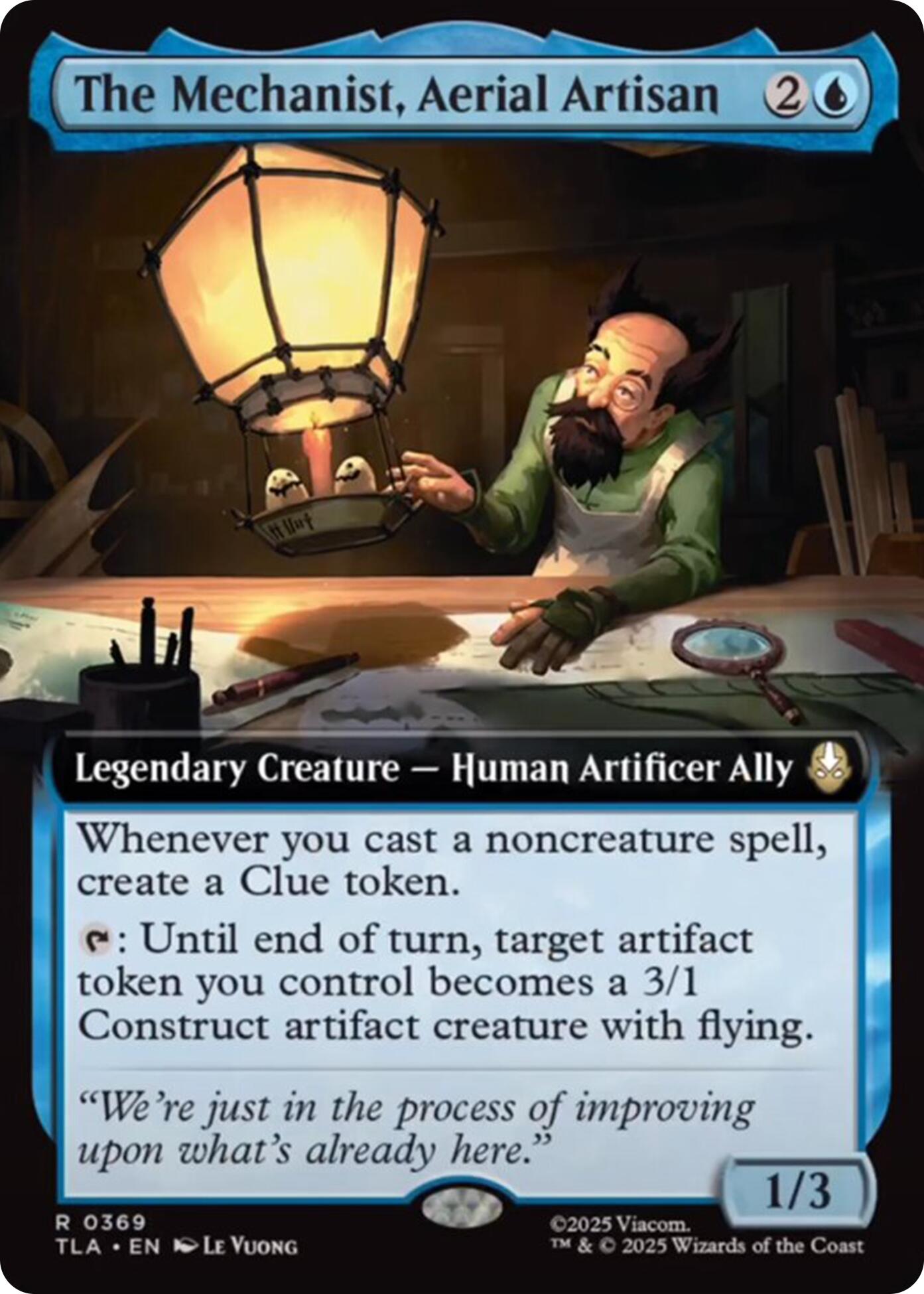 The Mechanist, Aerial Artisan (Extended Art) [Avatar: The Last Airbender] | Odin's Place