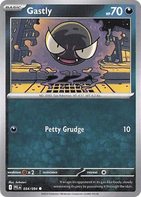 Gastly (054/094) [Mega Evolution: Phantasmal Flames] | Odin's Place