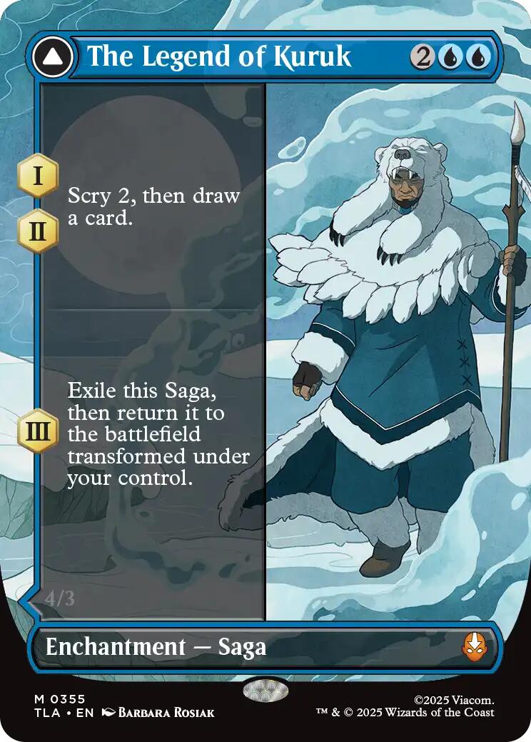 The Legend of Kuruk (Borderless) [Avatar: The Last Airbender] | Odin's Place