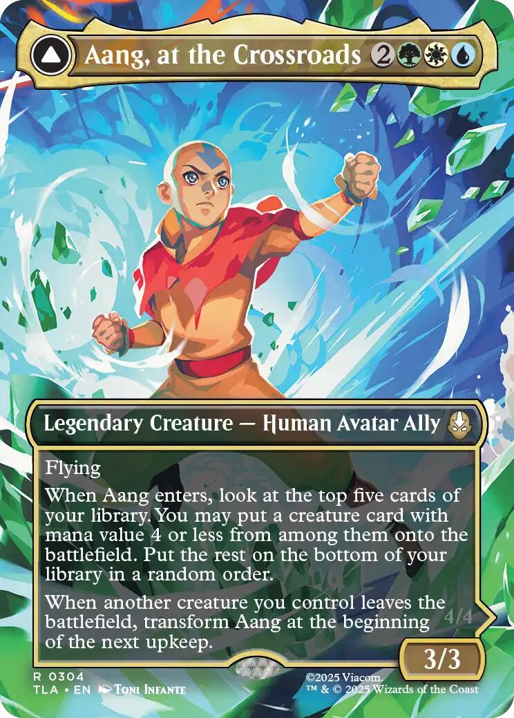 Aang, at the Crossroads (Borderless) [Avatar: The Last Airbender] | Odin's Place