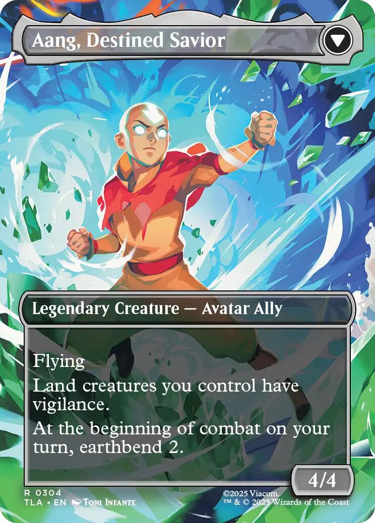Aang, at the Crossroads (Borderless) [Avatar: The Last Airbender] | Odin's Place